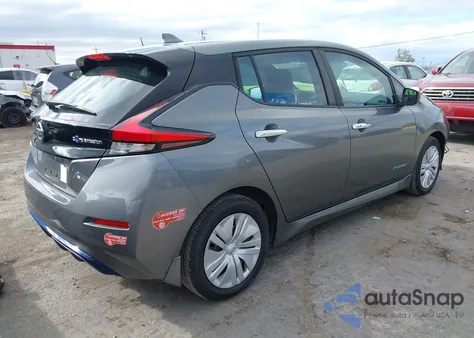 2018 Nissan Leaf S из США, поврежденный, VIN 1N4AZ1CPXJC301597